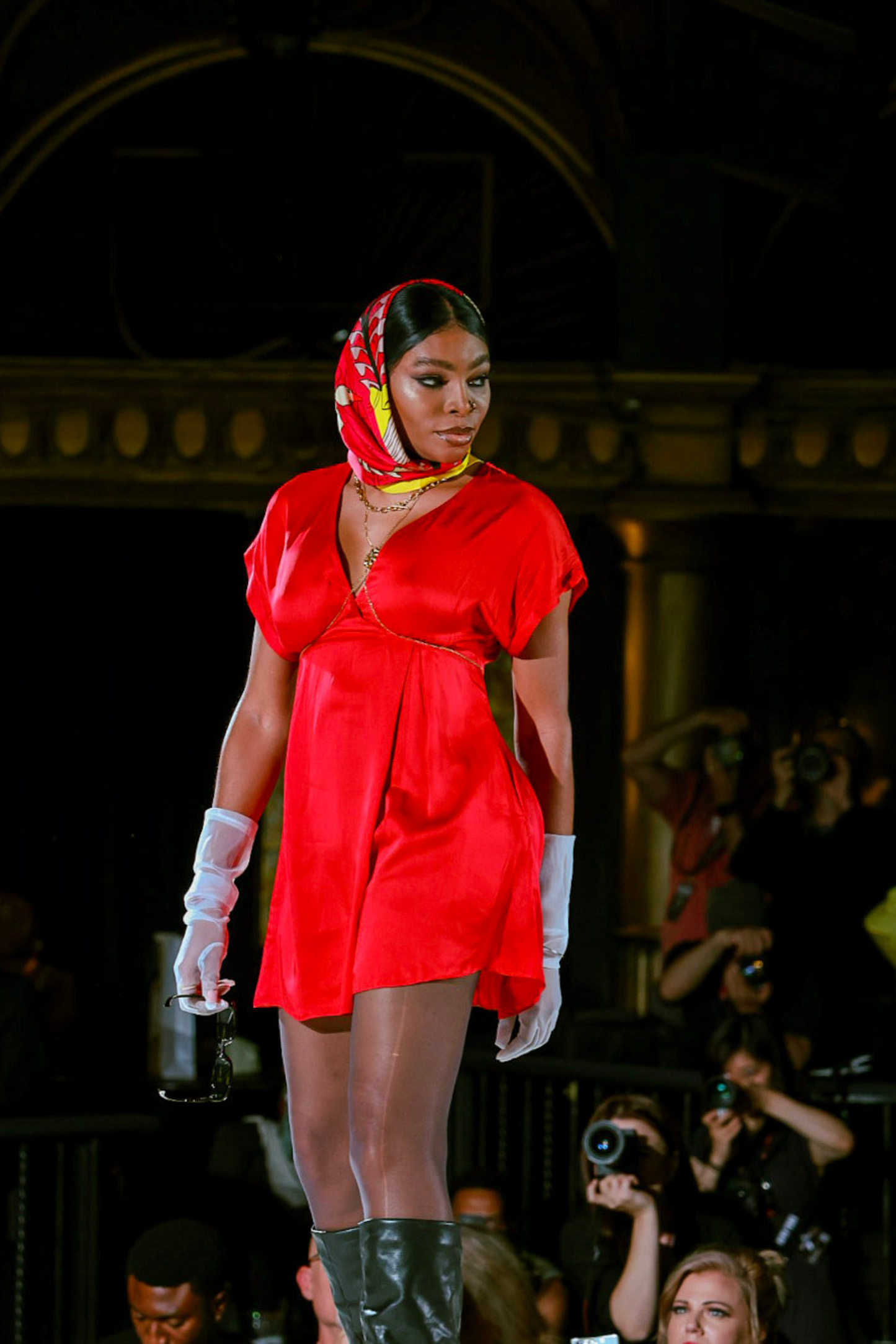 SCARLET LETTER BUTTERFLY DRESS