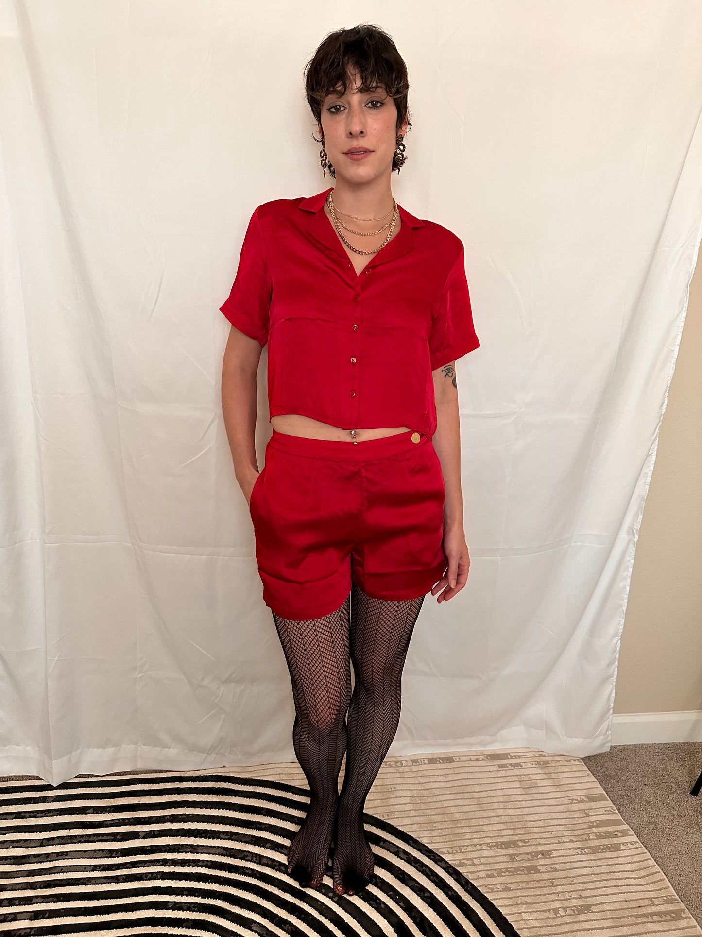SCARLET LETTER TWO PIECE SET