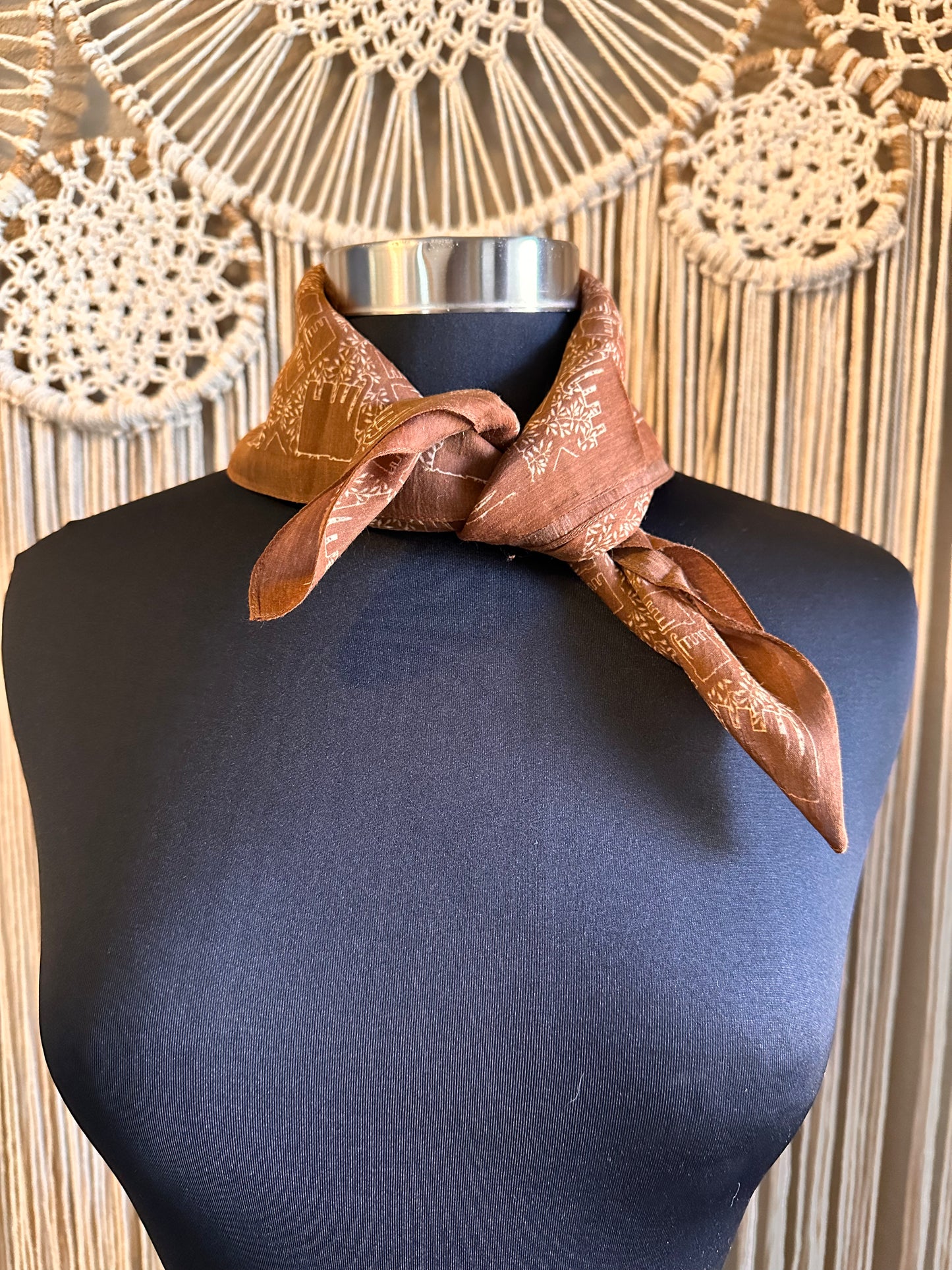 SCARVES - EARTHY ELEPHANTS