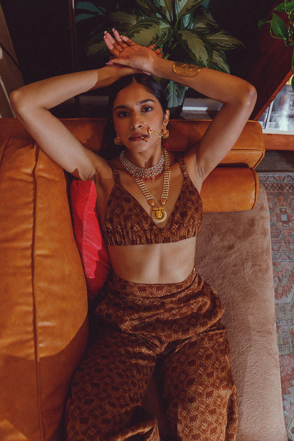 EARTHY ELEPHANTS BRALETTE