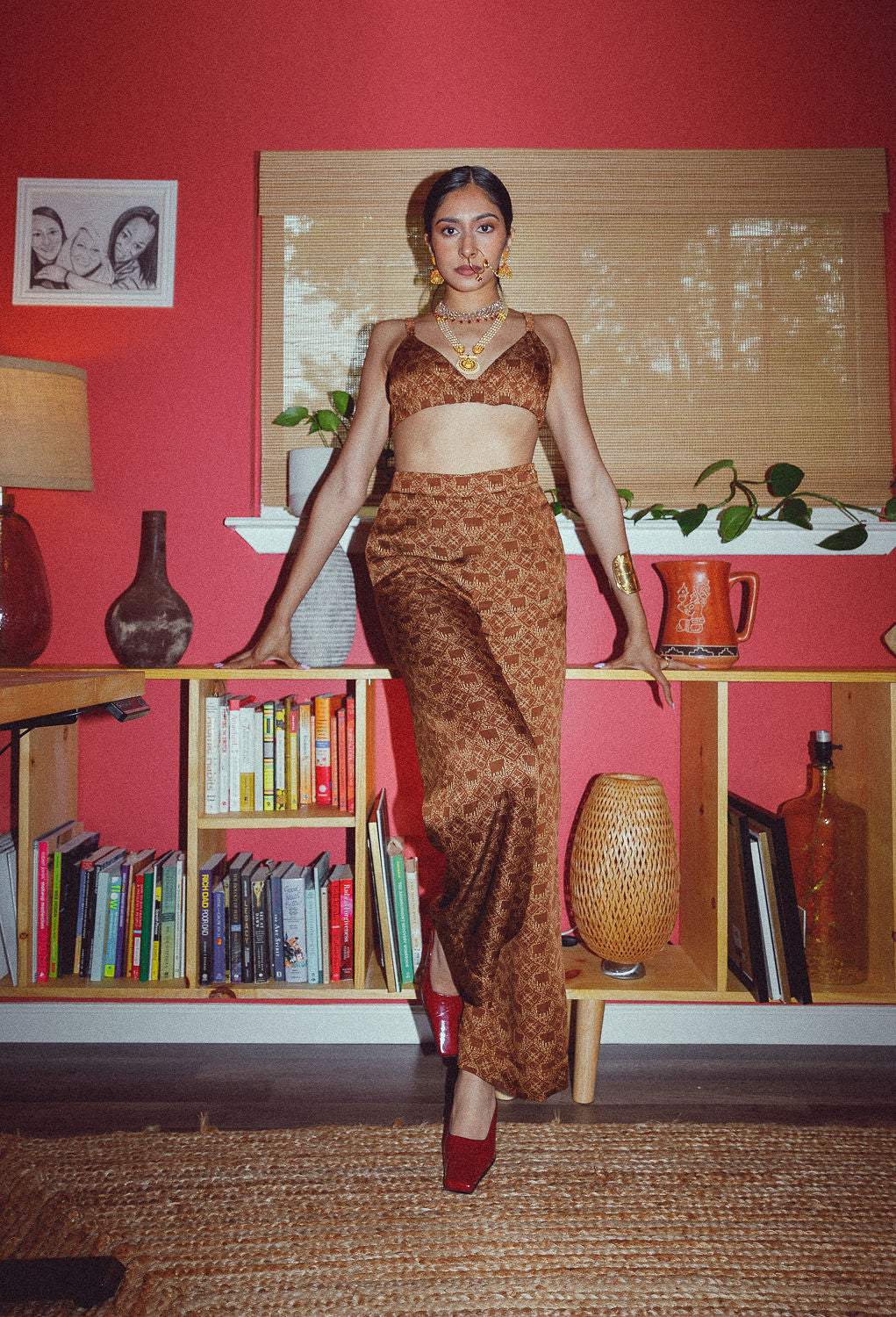 EARTHY ELEPHANTS BRALETTE