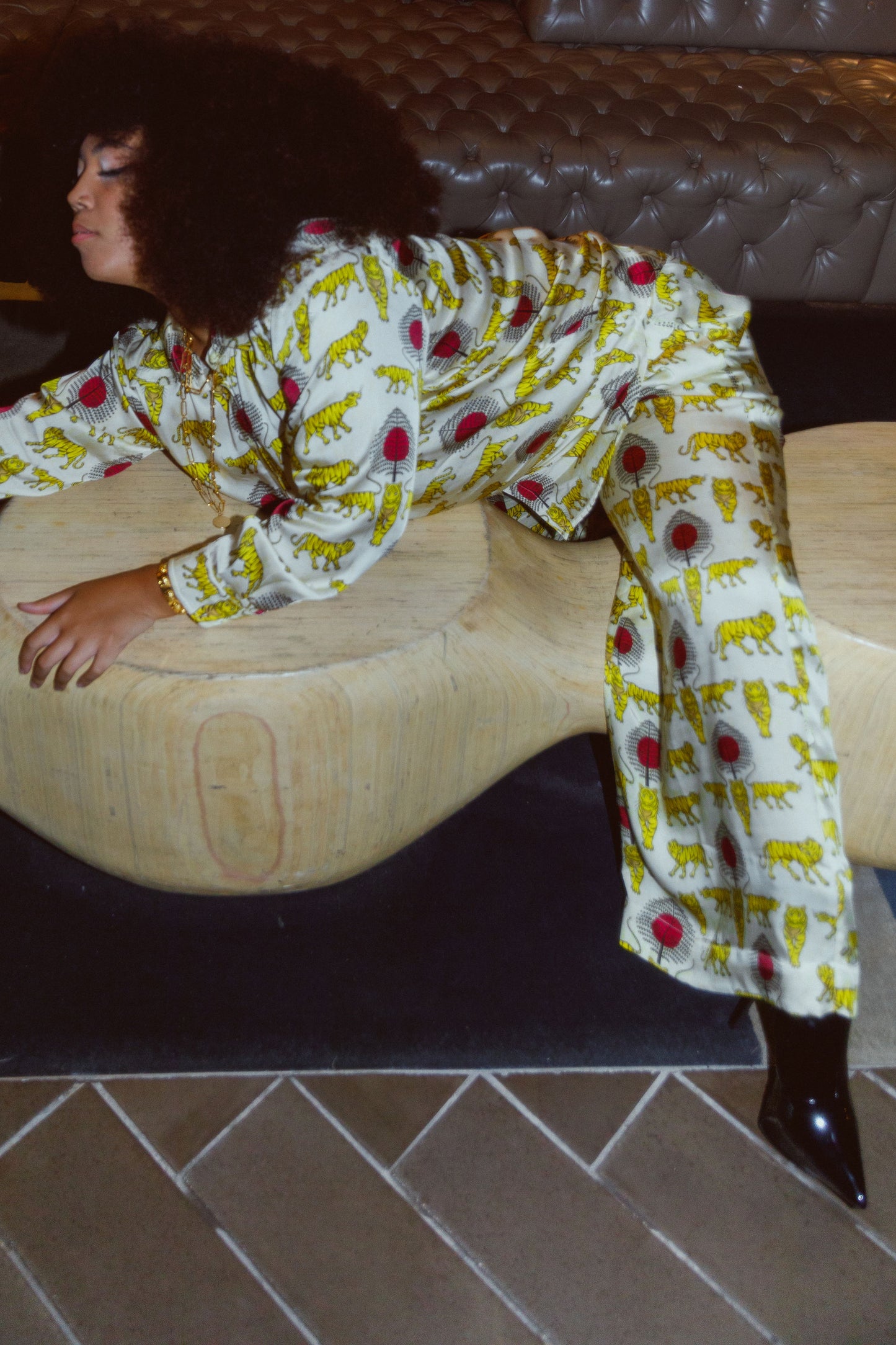 ROYAL TIGER PALAZZO PANTS