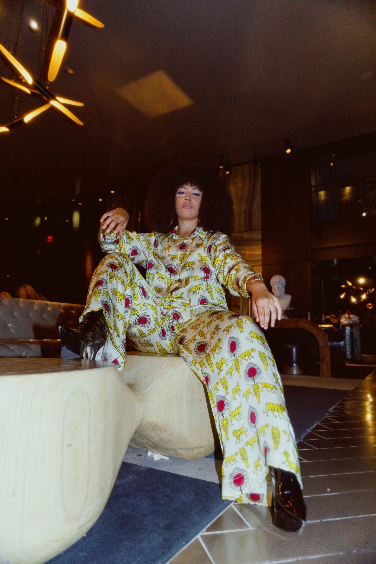 ROYAL TIGER PALAZZO PANTS