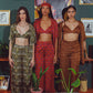 EARTHY ELEPHANTS TWO PIECE SET