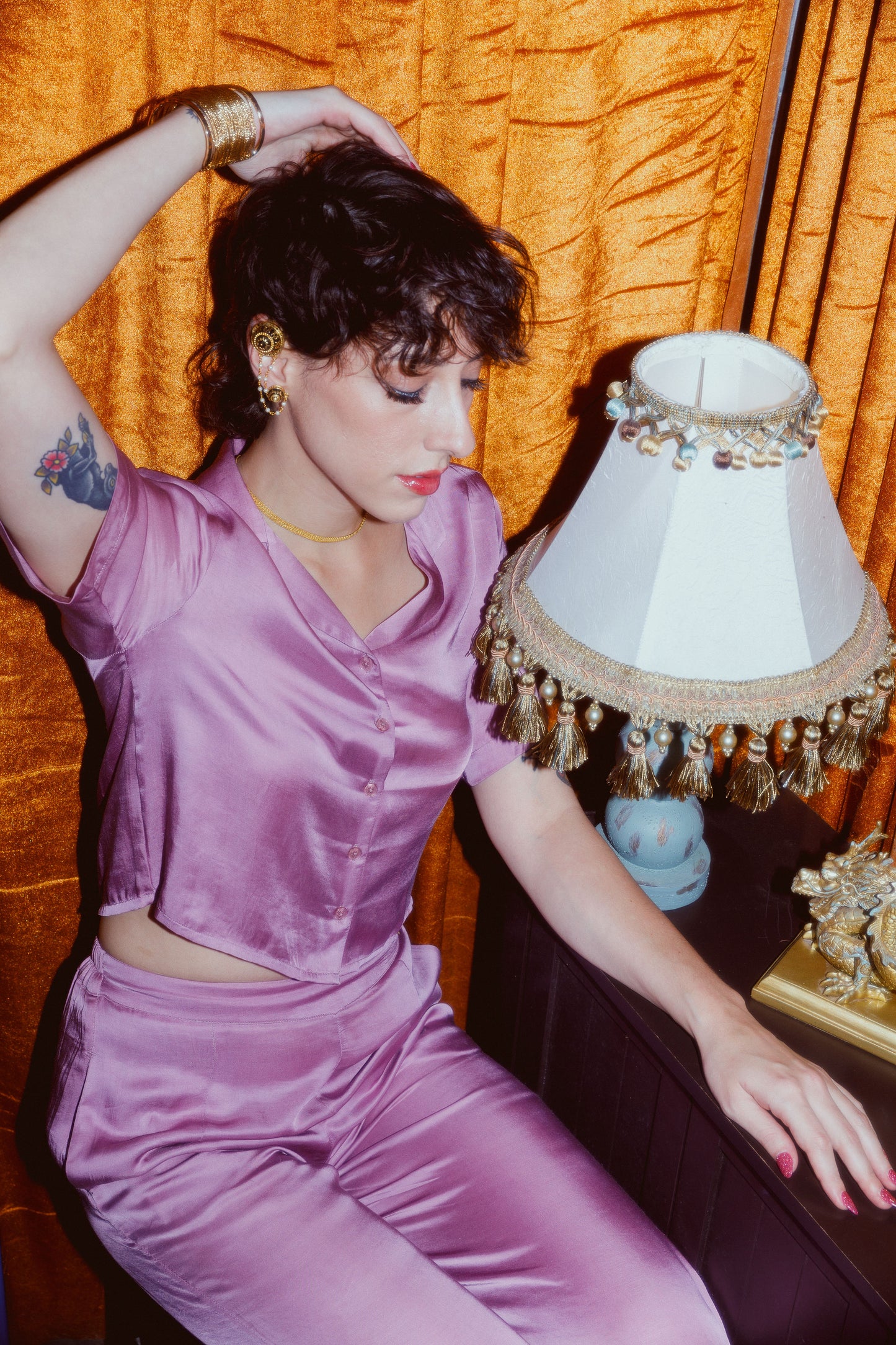 PURPLE HAZE CROP TOP