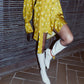 ELEPHANT ENERGY BUTTON-DOWN DRESS