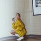 ELEPHANT ENERGY BUTTON-DOWN DRESS
