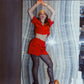 SCARLET LETTER TWO PIECE SET