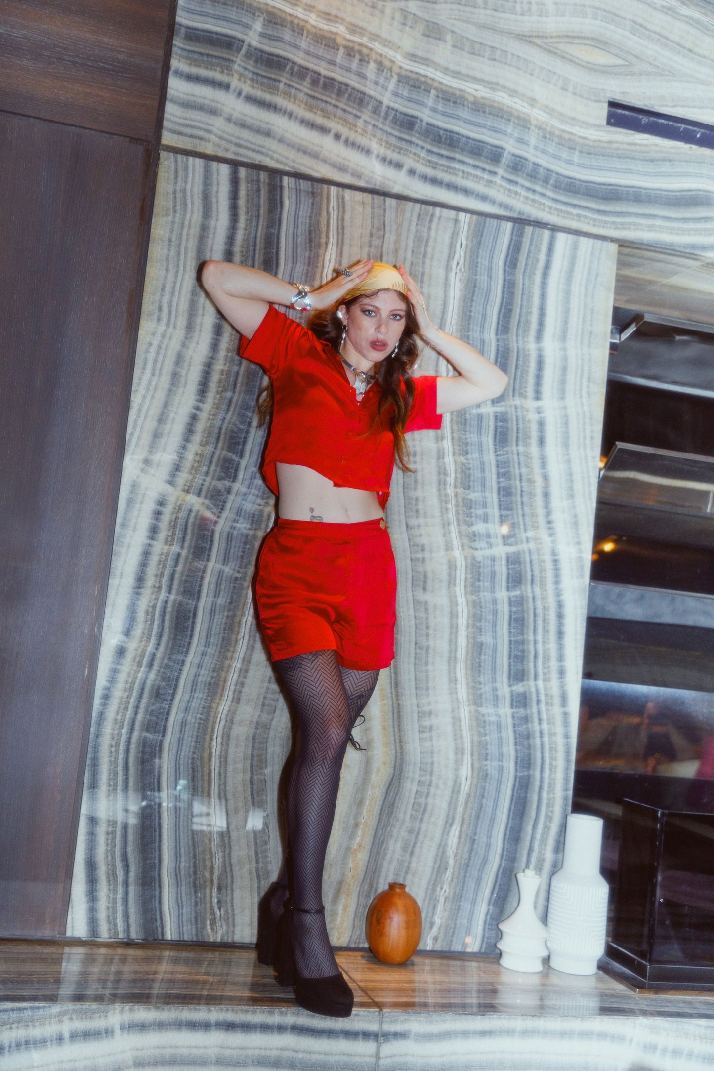 SCARLET LETTER CROP TOP