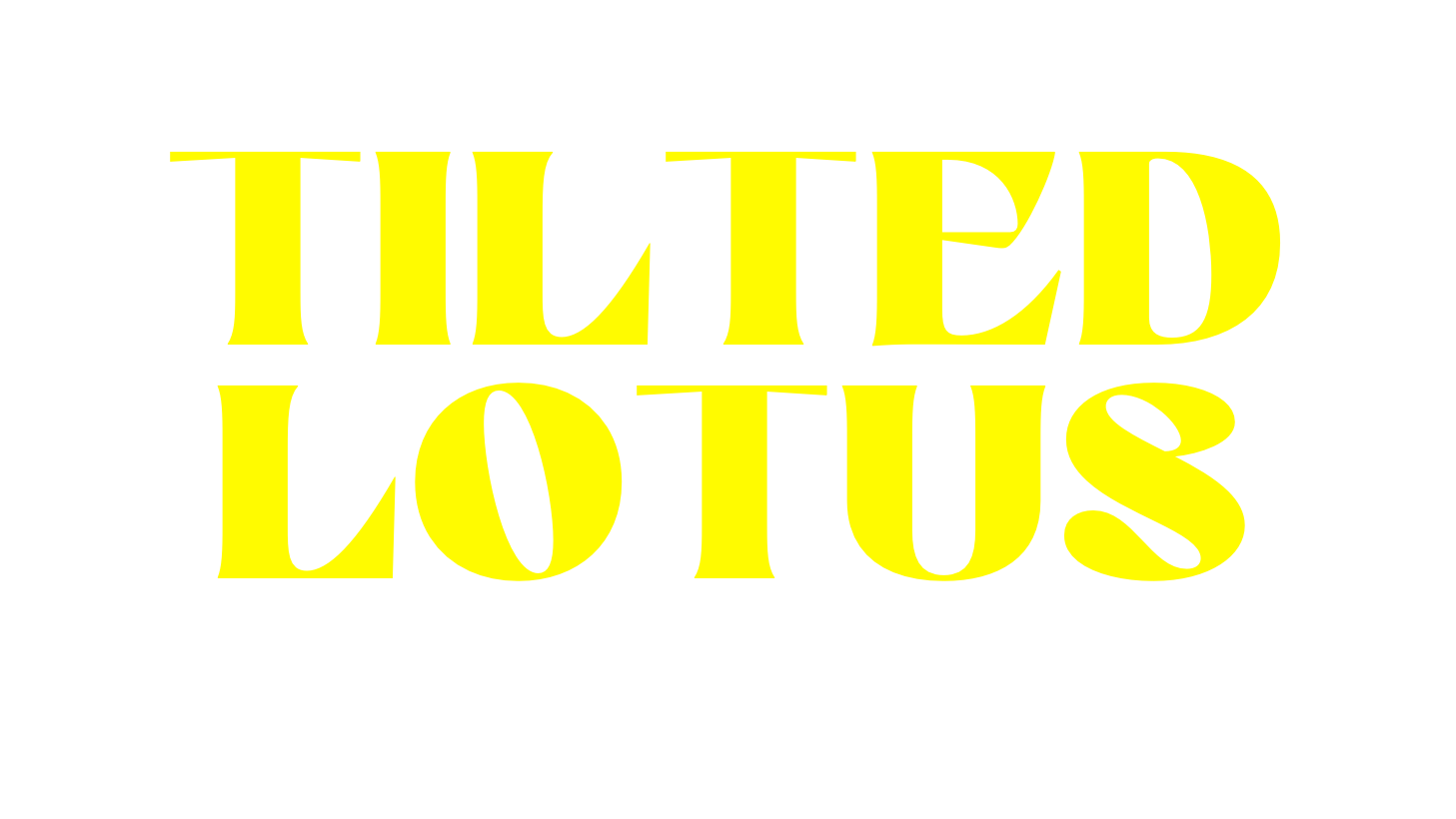 TILTED LOTUS