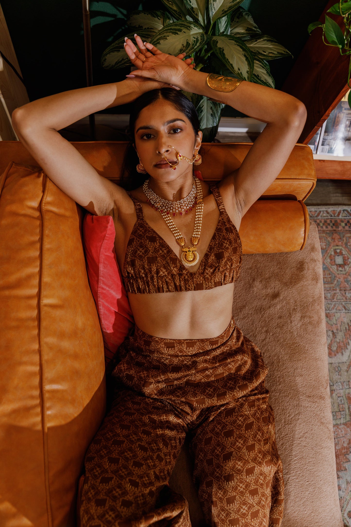 EARTHY ELEPHANTS BRALETTE