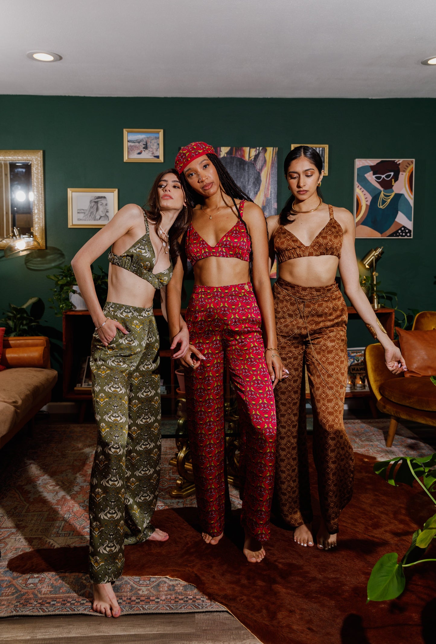PASSIONATE PEACOCK BRALETTE