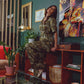 PASSIONATE PEACOCKS THREE-PIECE SET